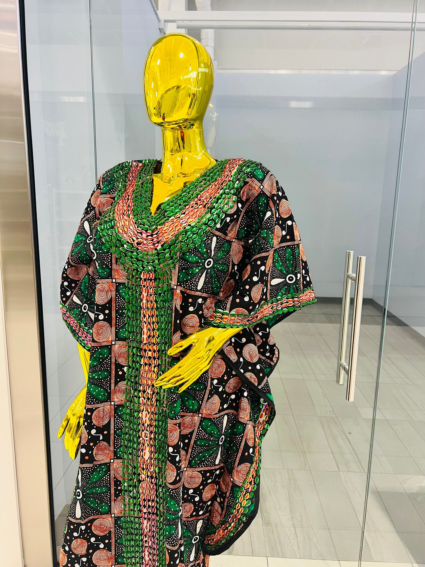Sweetest colourful Ankara attire