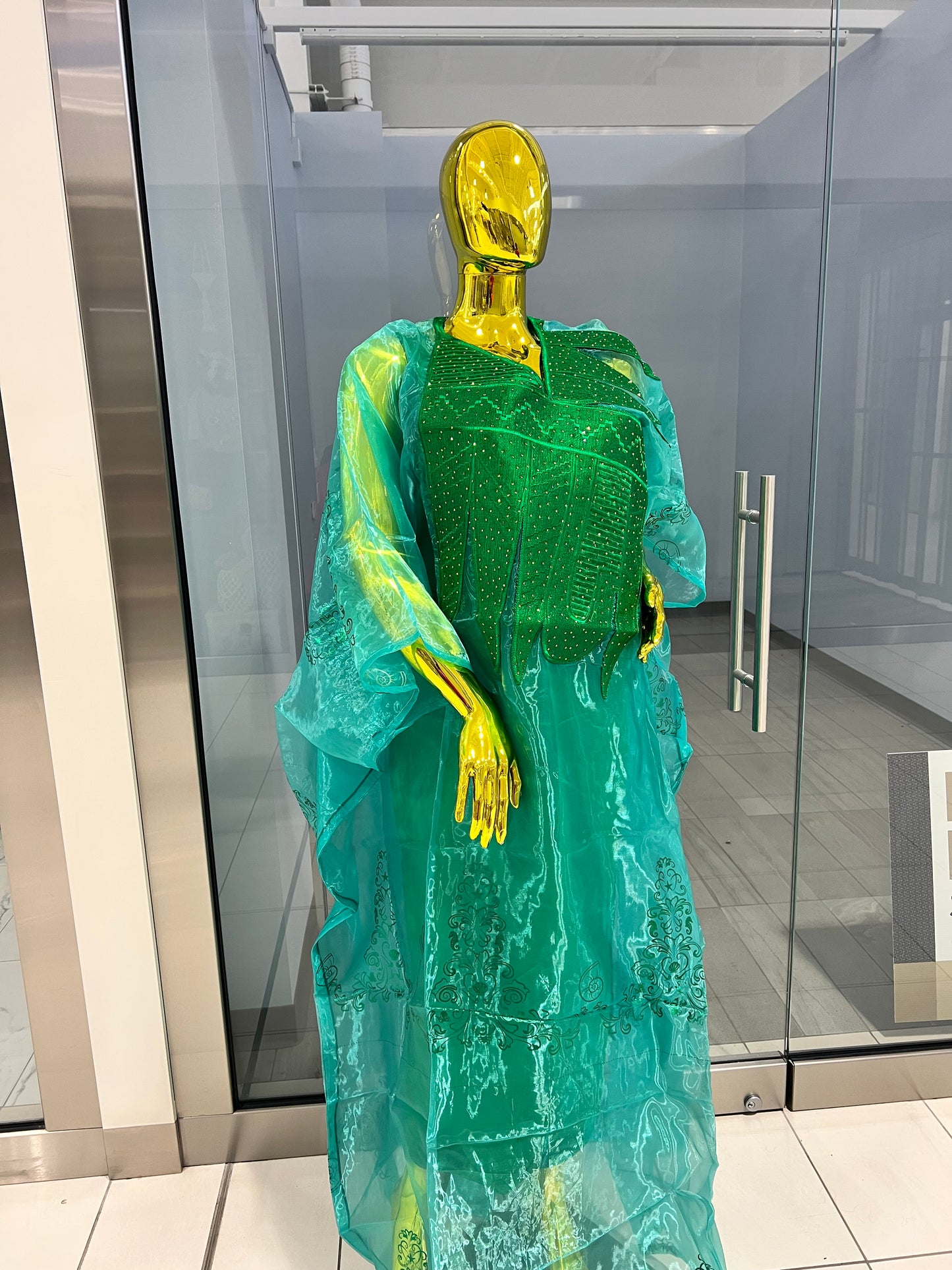 Green fashion Attire