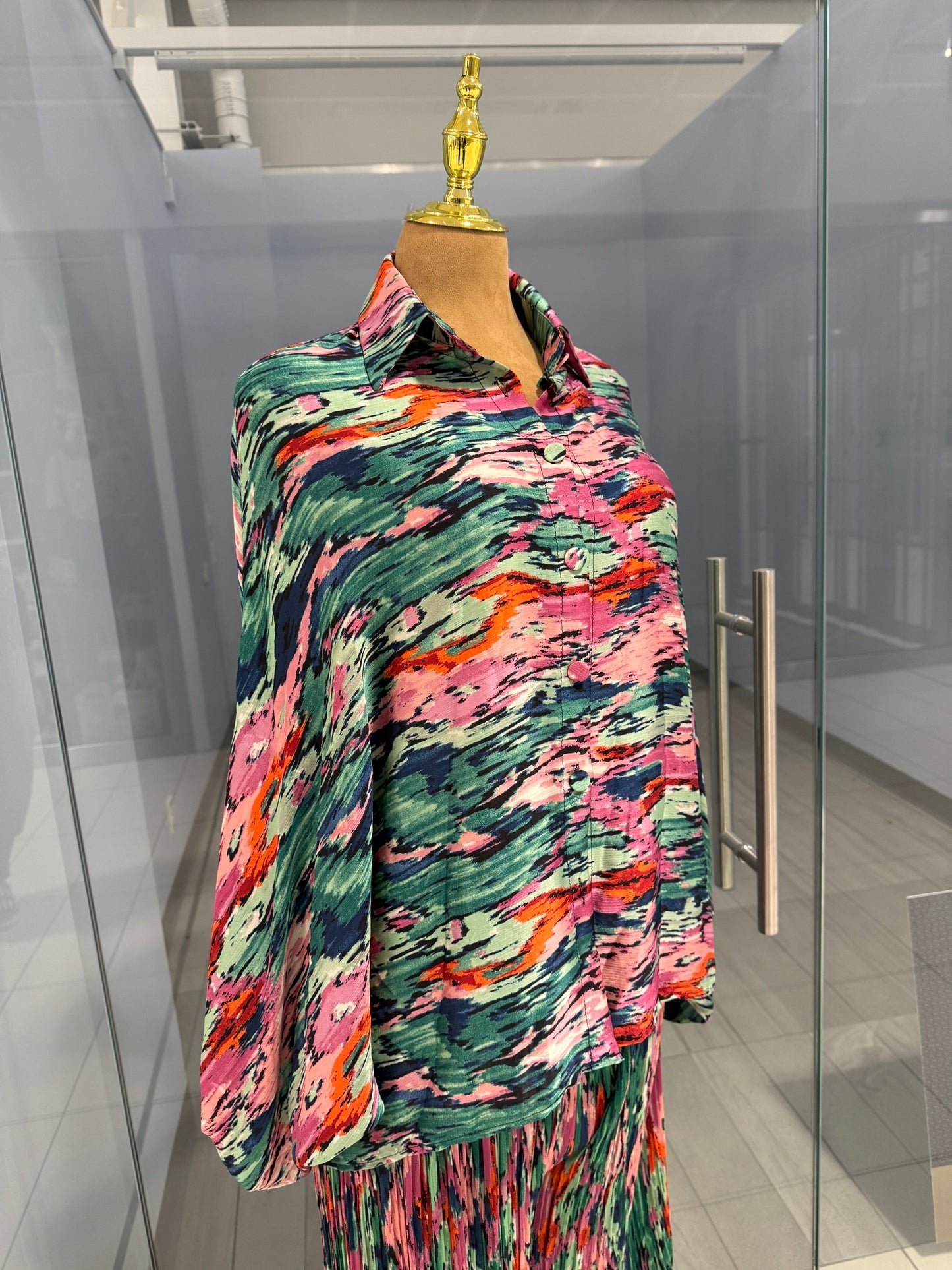 Silk Colorful 2‑Piece Set