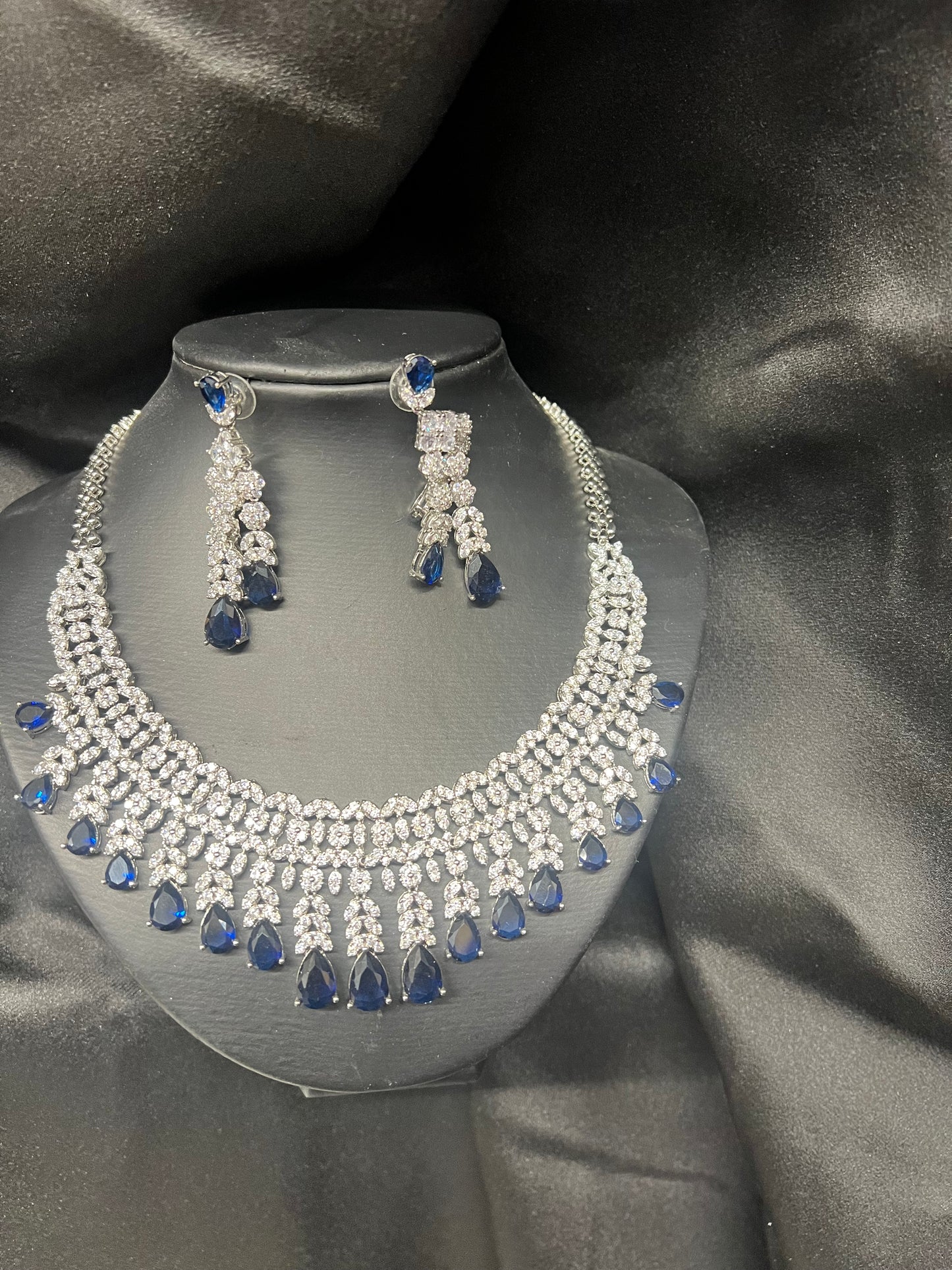 Blue Zirconia Set