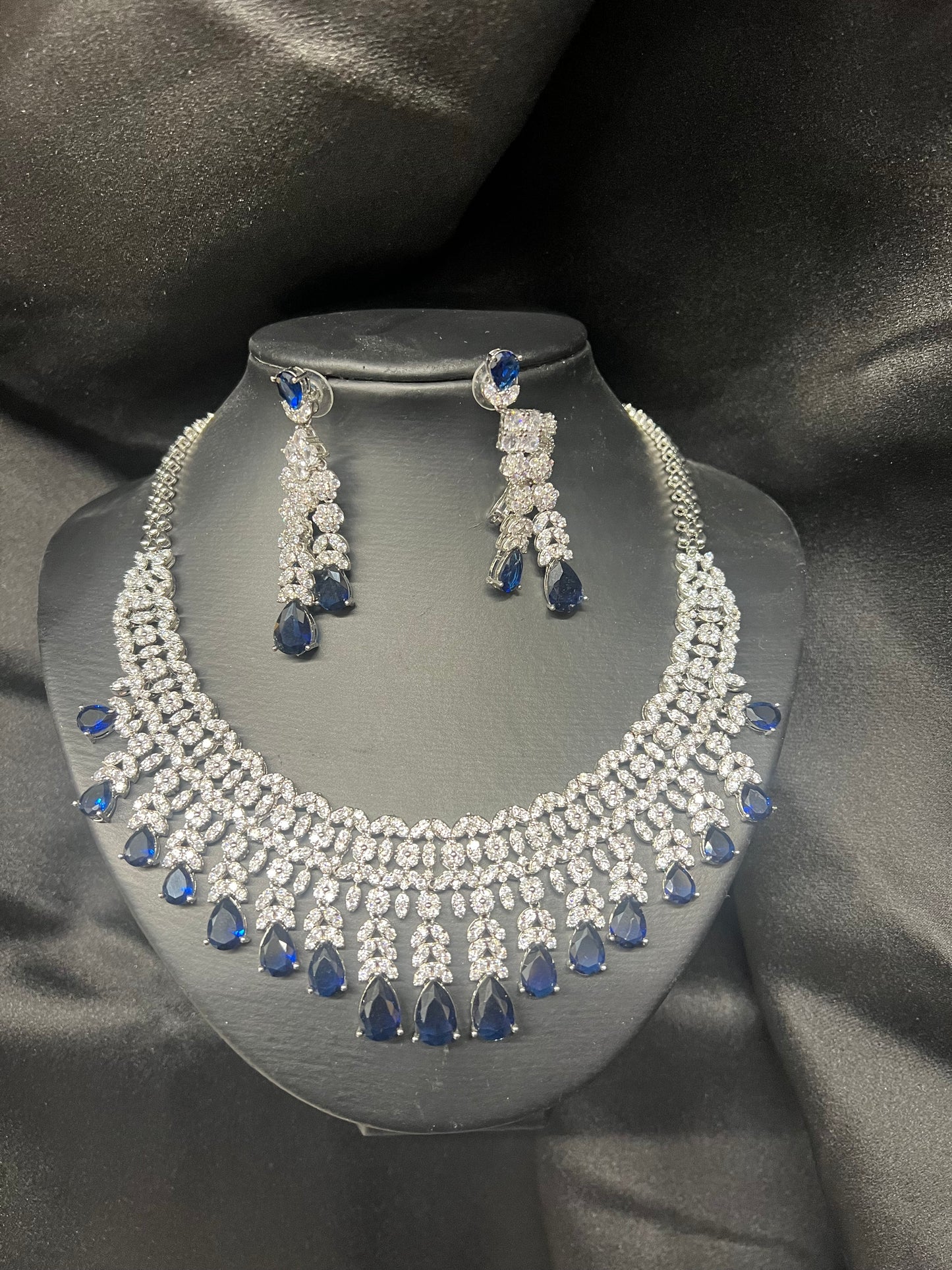 Blue Zirconia Set