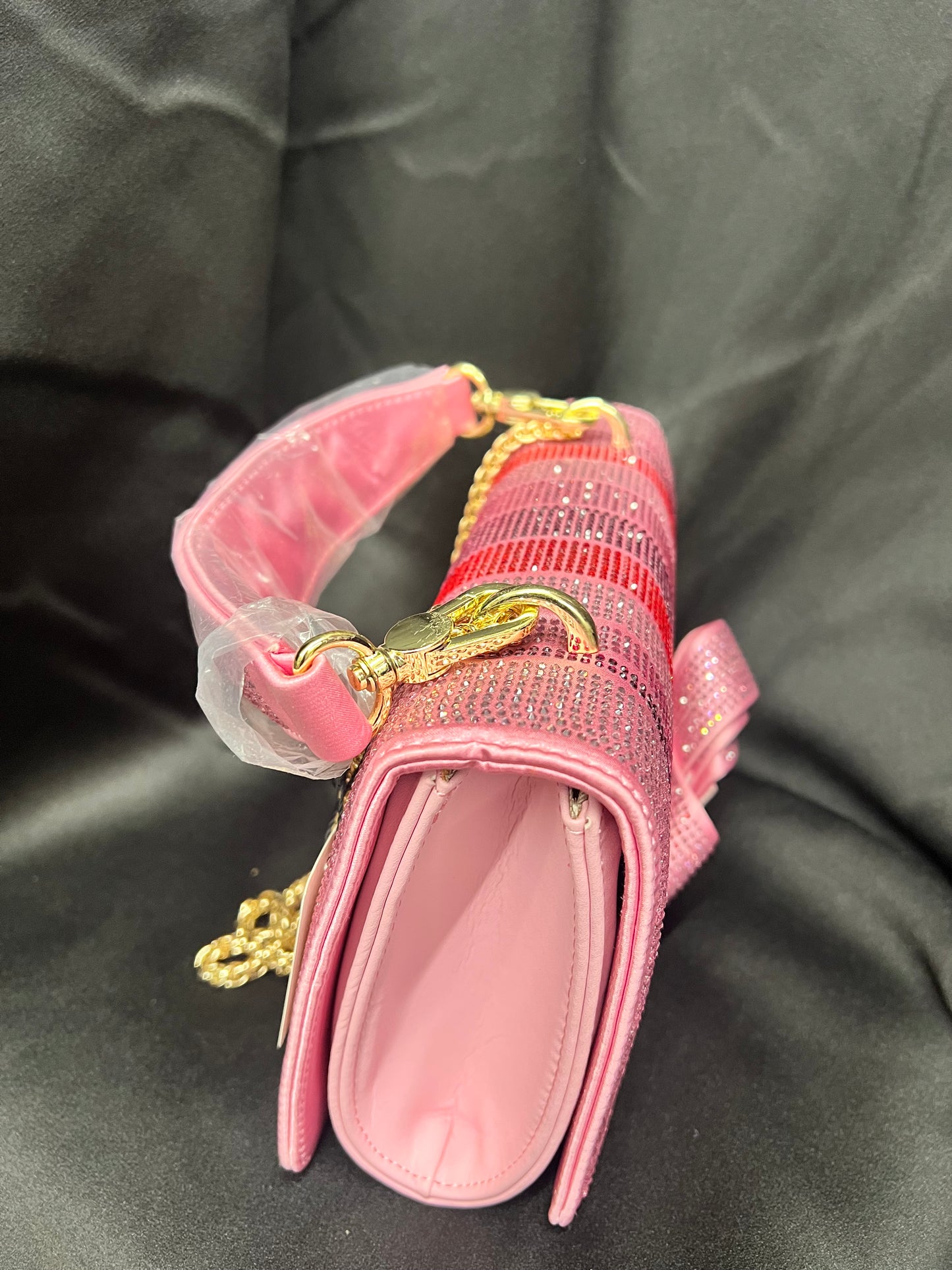 Pink Hand clutch