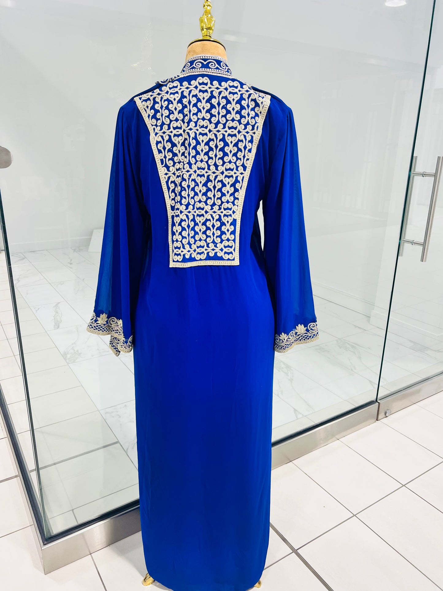 Royal Blue Abaya