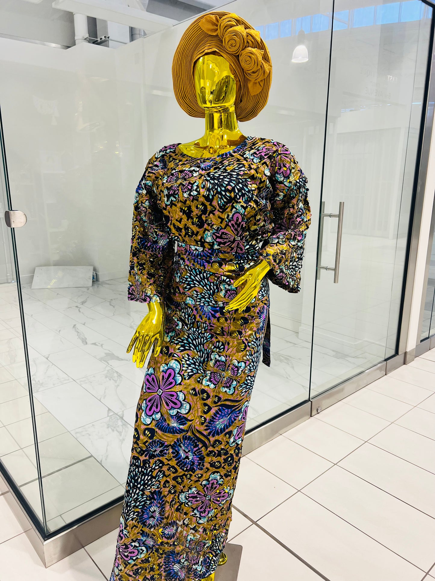 Ankara Blouse and Wrapper