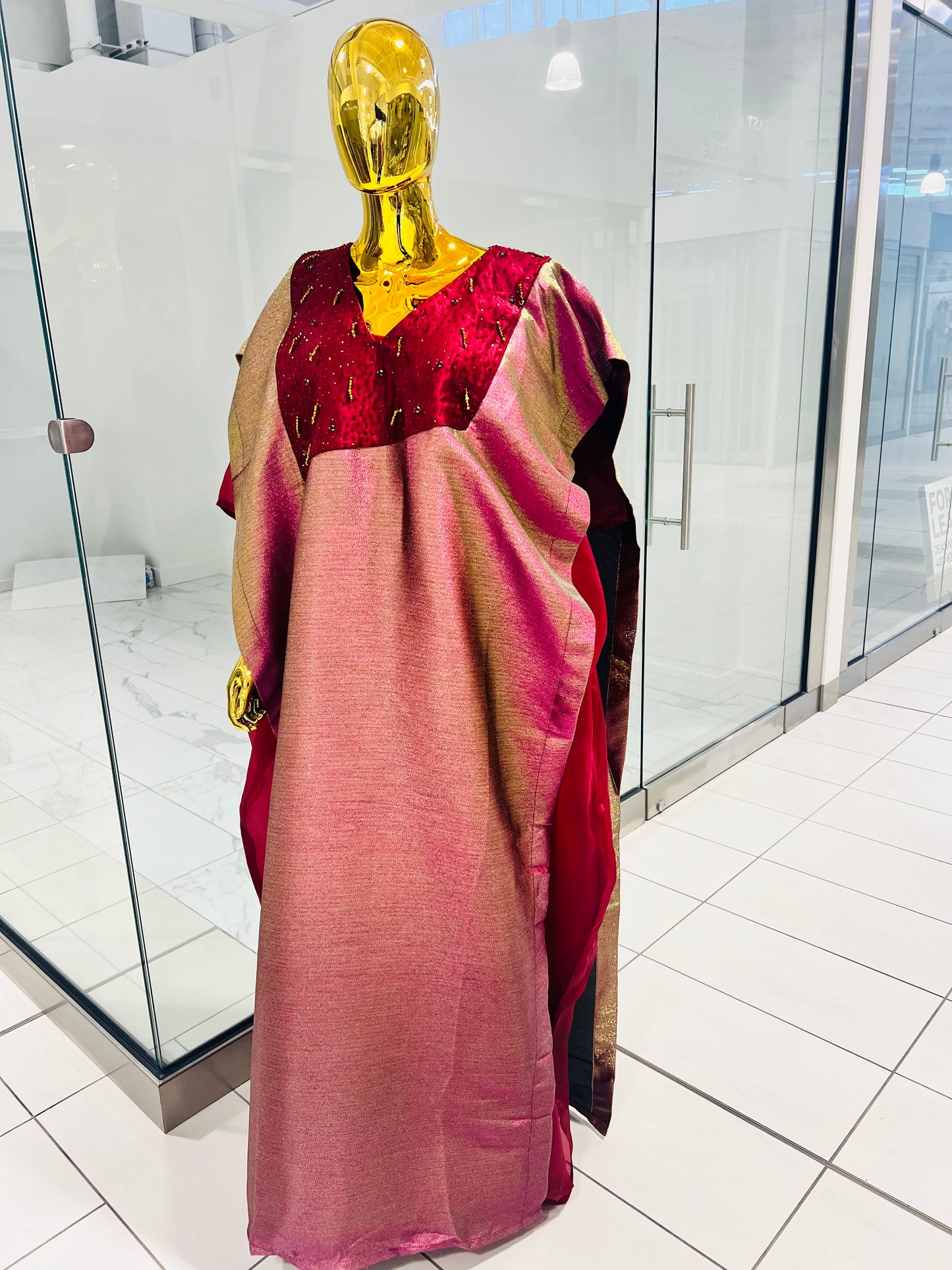 Gold Dazzling Brocade Ready to wear