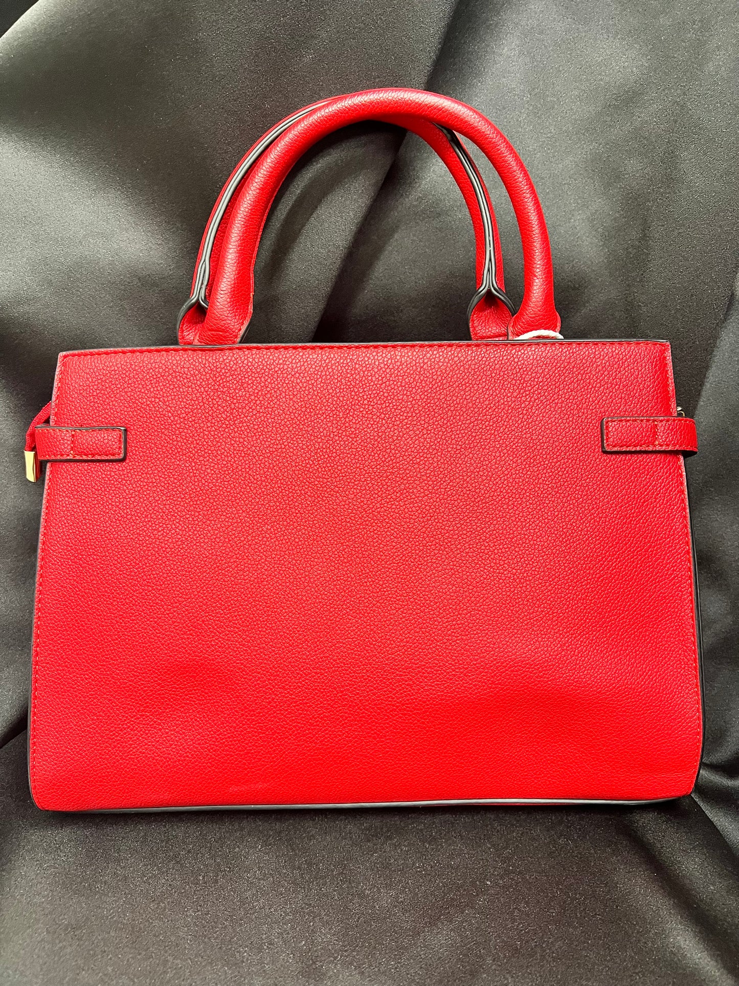 Red handbag