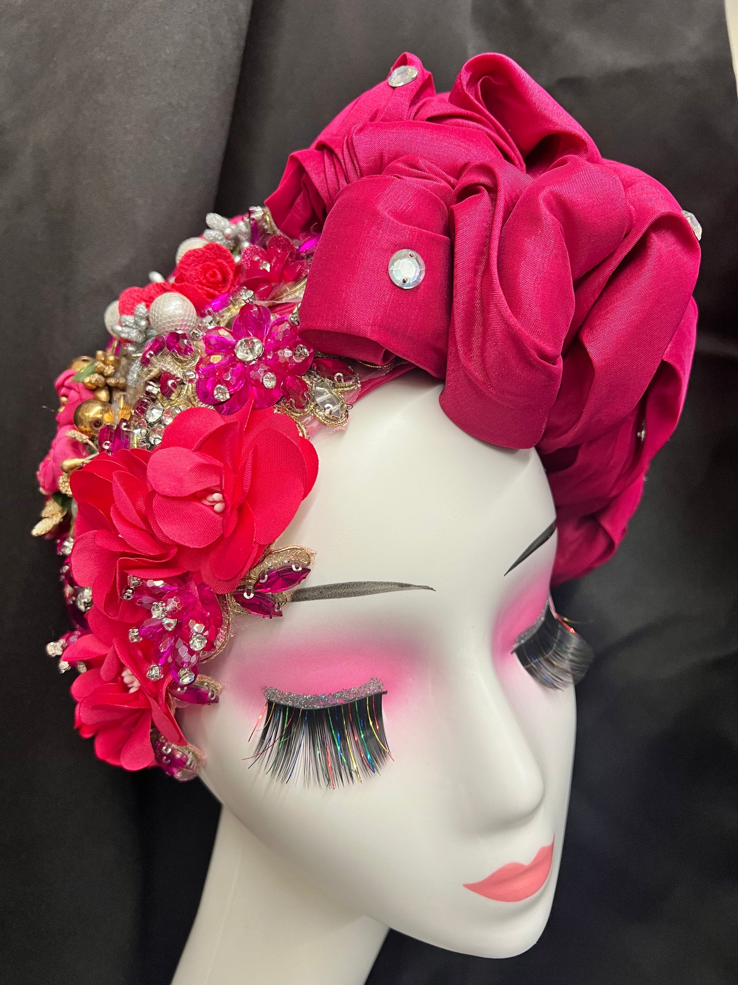 Glamour Pink Turban