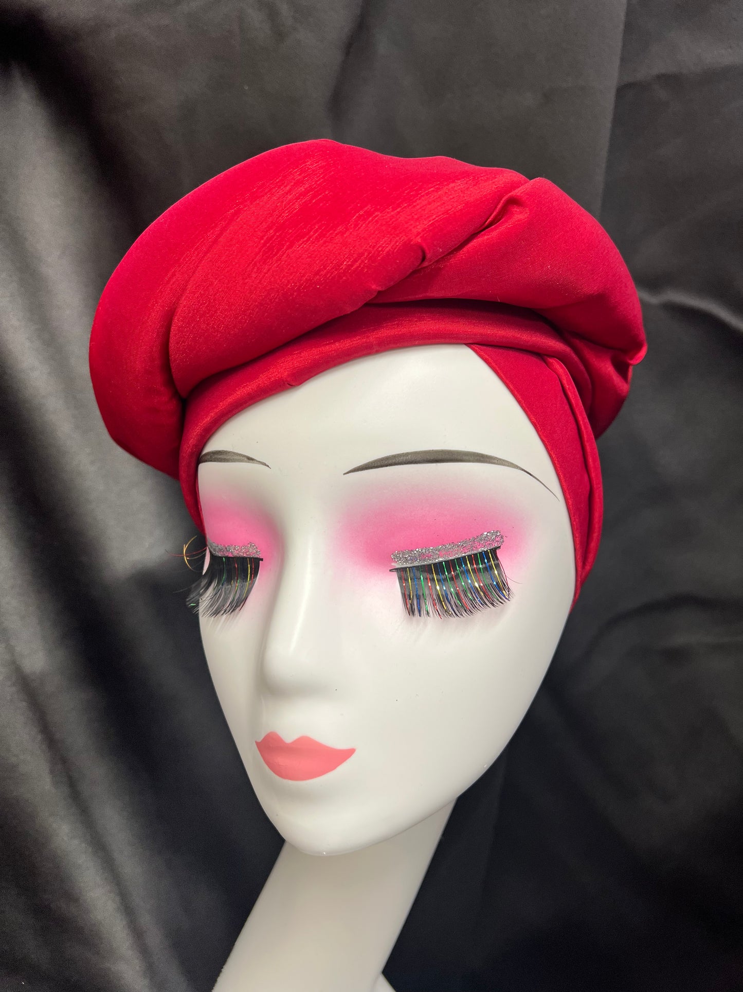 Red Zahra Turban
