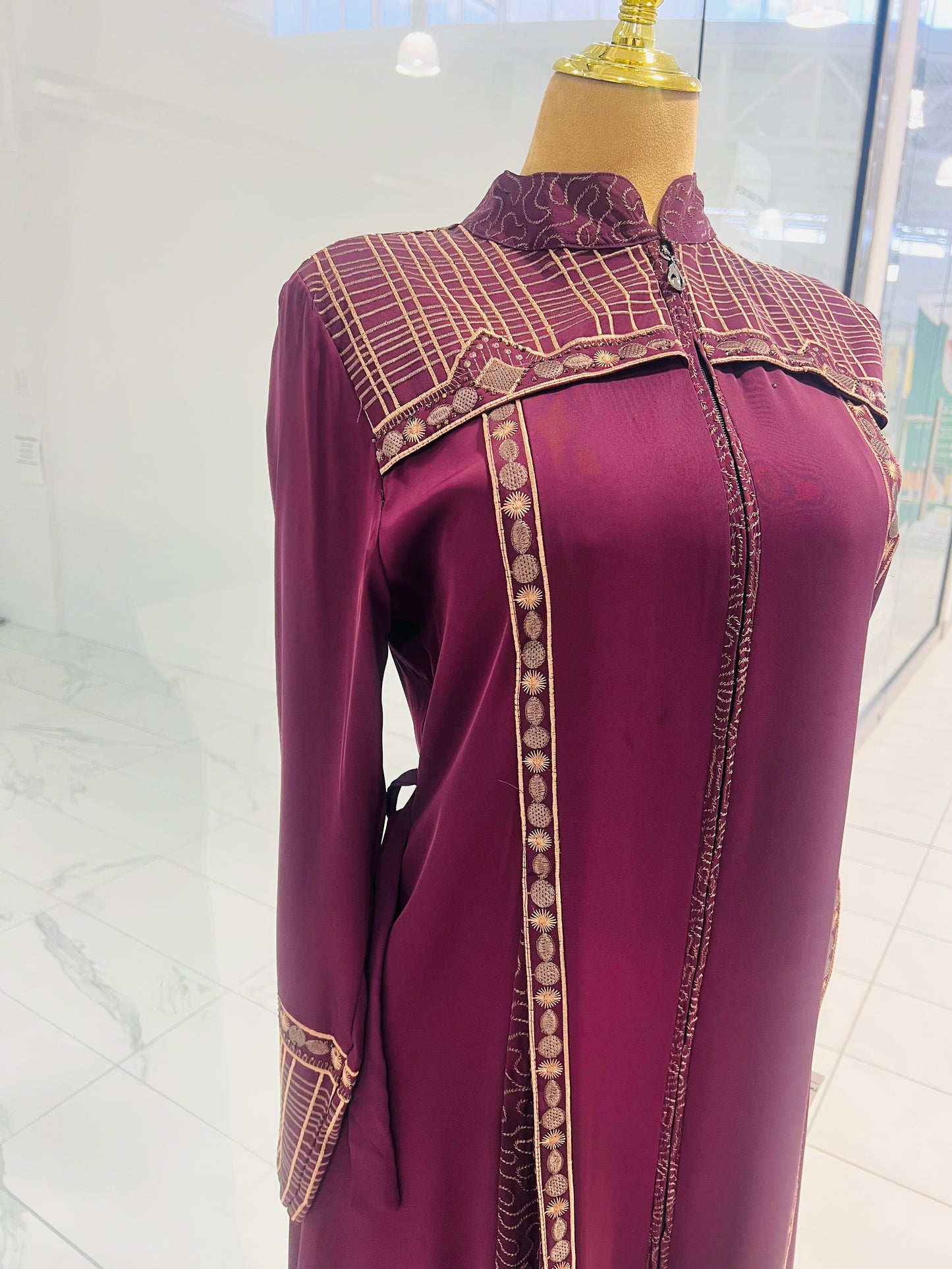 Egyptian Embroidery Abaya