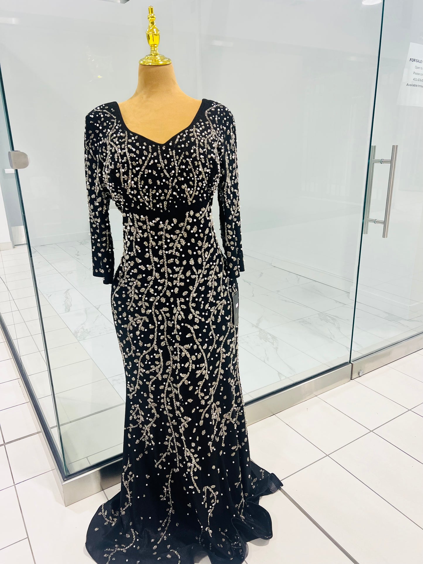 Sparkling Embellished Gown