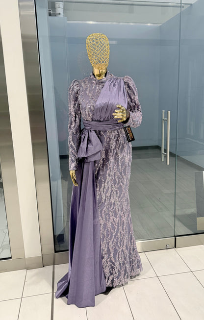Stunning Sequins Evening Dress