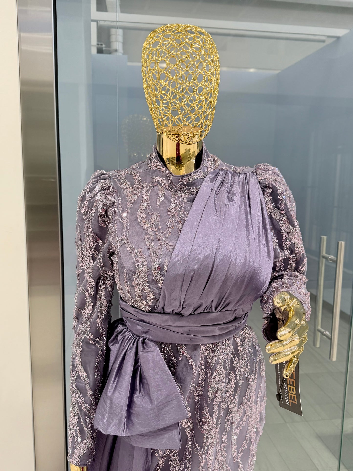 Stunning Sequins Evening Dress