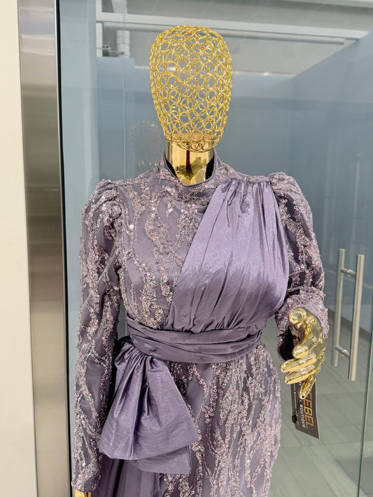 Stunning Sequins Evening Dress