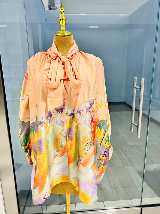 Lush Silk Long Top