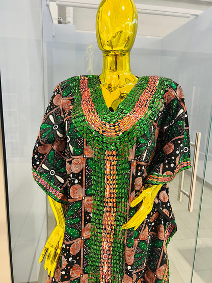 Sweetest colourful Ankara attire