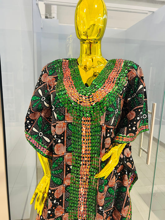 Sweetest colourful Ankara attire