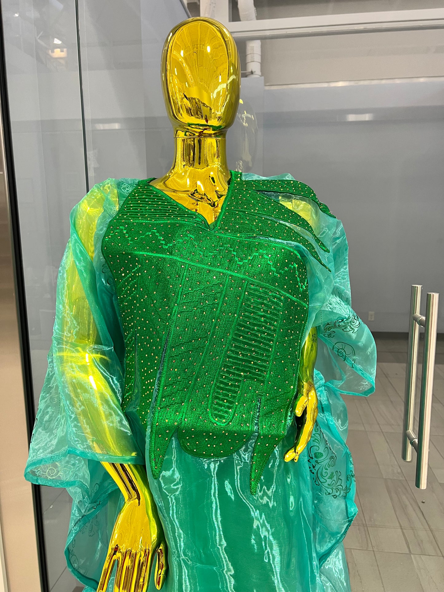 Green fashion Attire