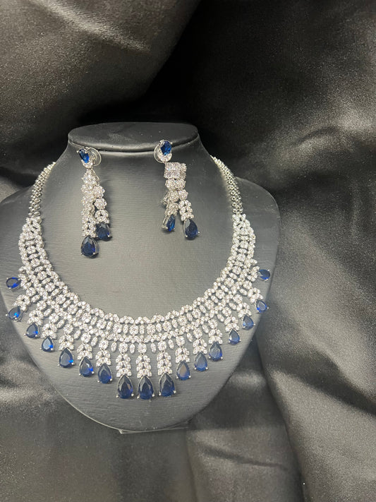 Blue Zirconia Set