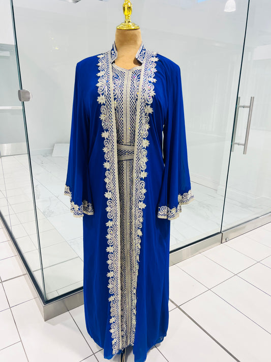 Royal Blue Abaya