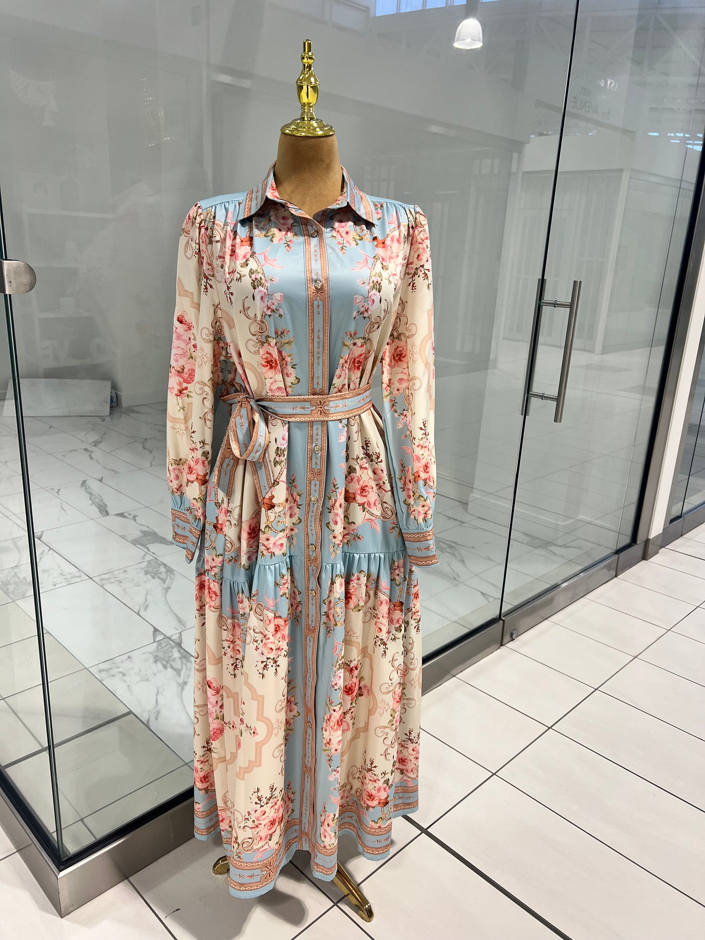 🌸 Elegant Floral Dress – Embrace Timeless Beauty