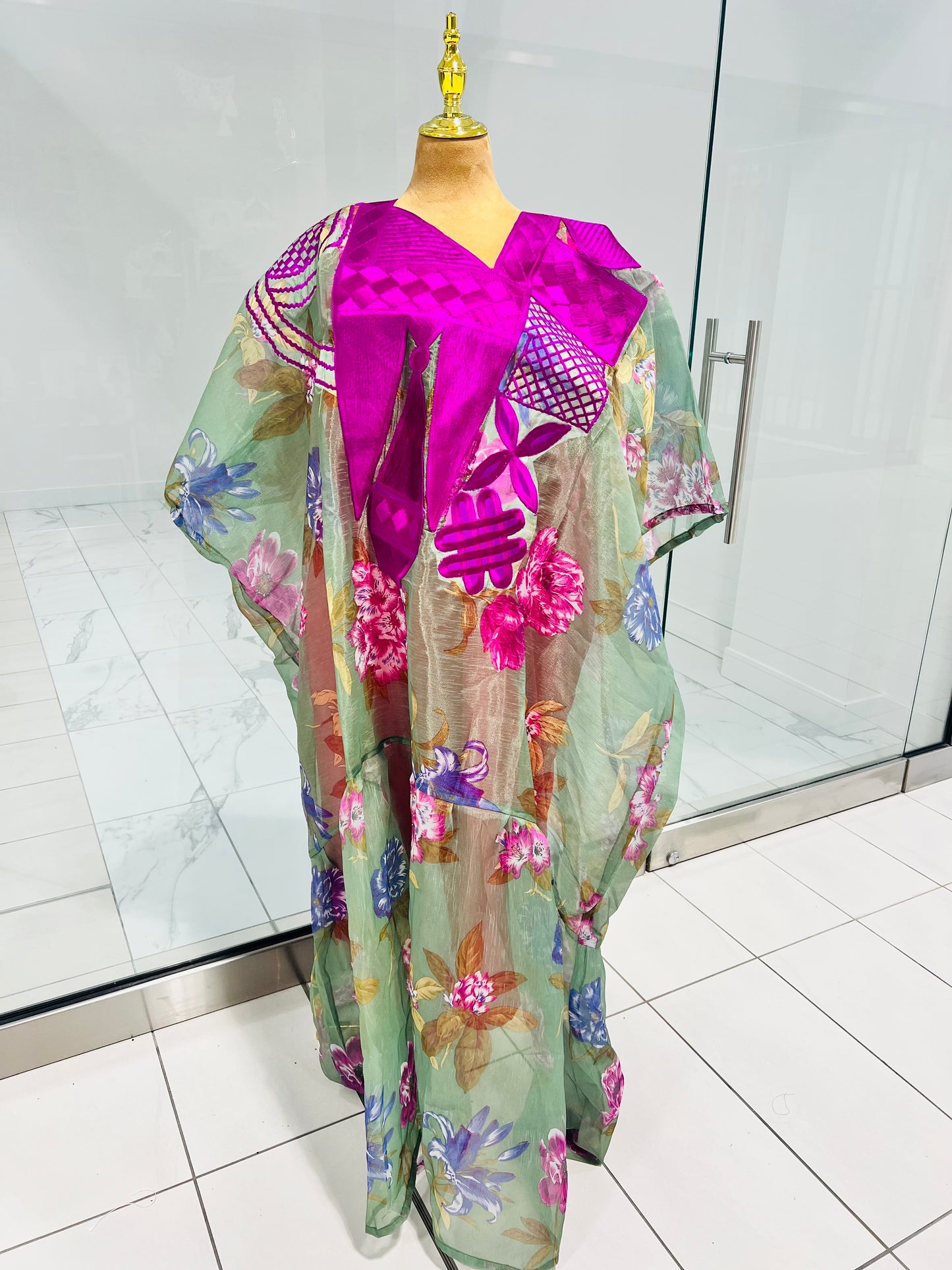 Chiffon floral Ready to wear