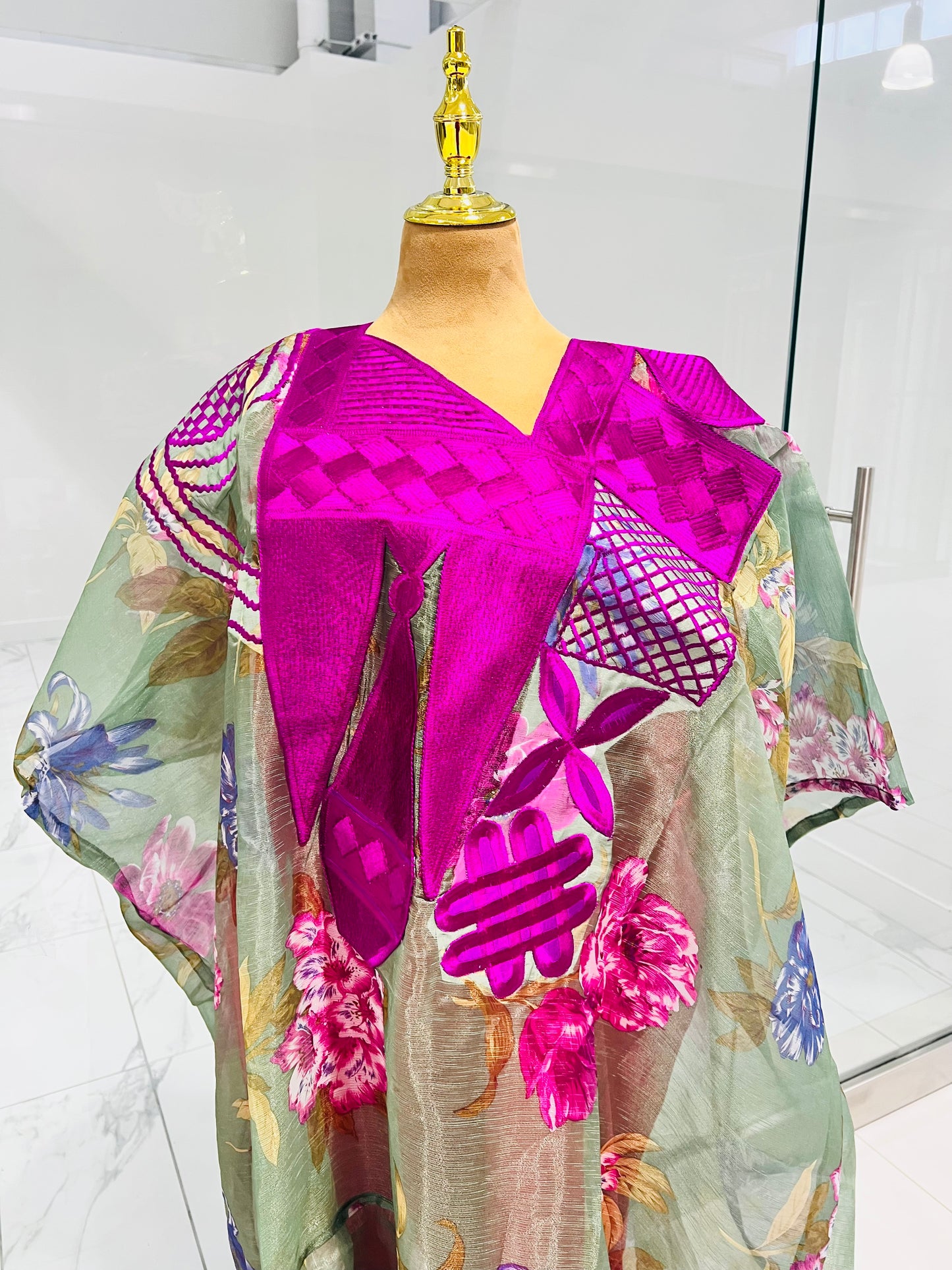 Chiffon floral Ready to wear