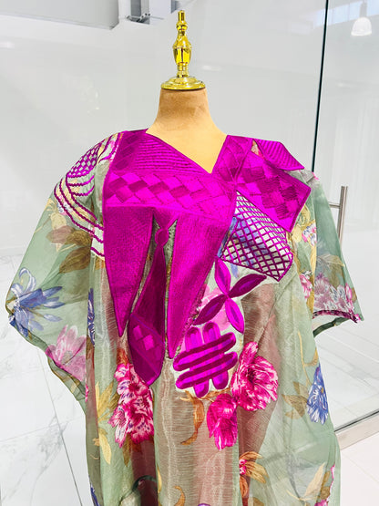 Chiffon floral Ready to wear