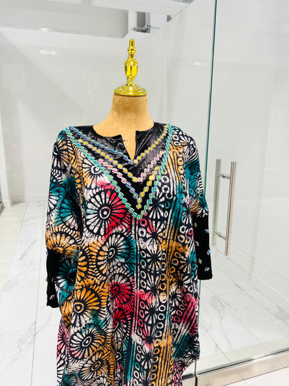 Multicoloured Ankara Ready to wear