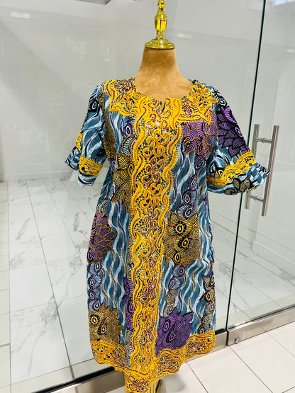 Embroidery Ankara Africa Attire
