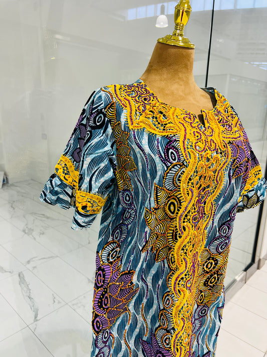 Embroidery Ankara Africa Attire