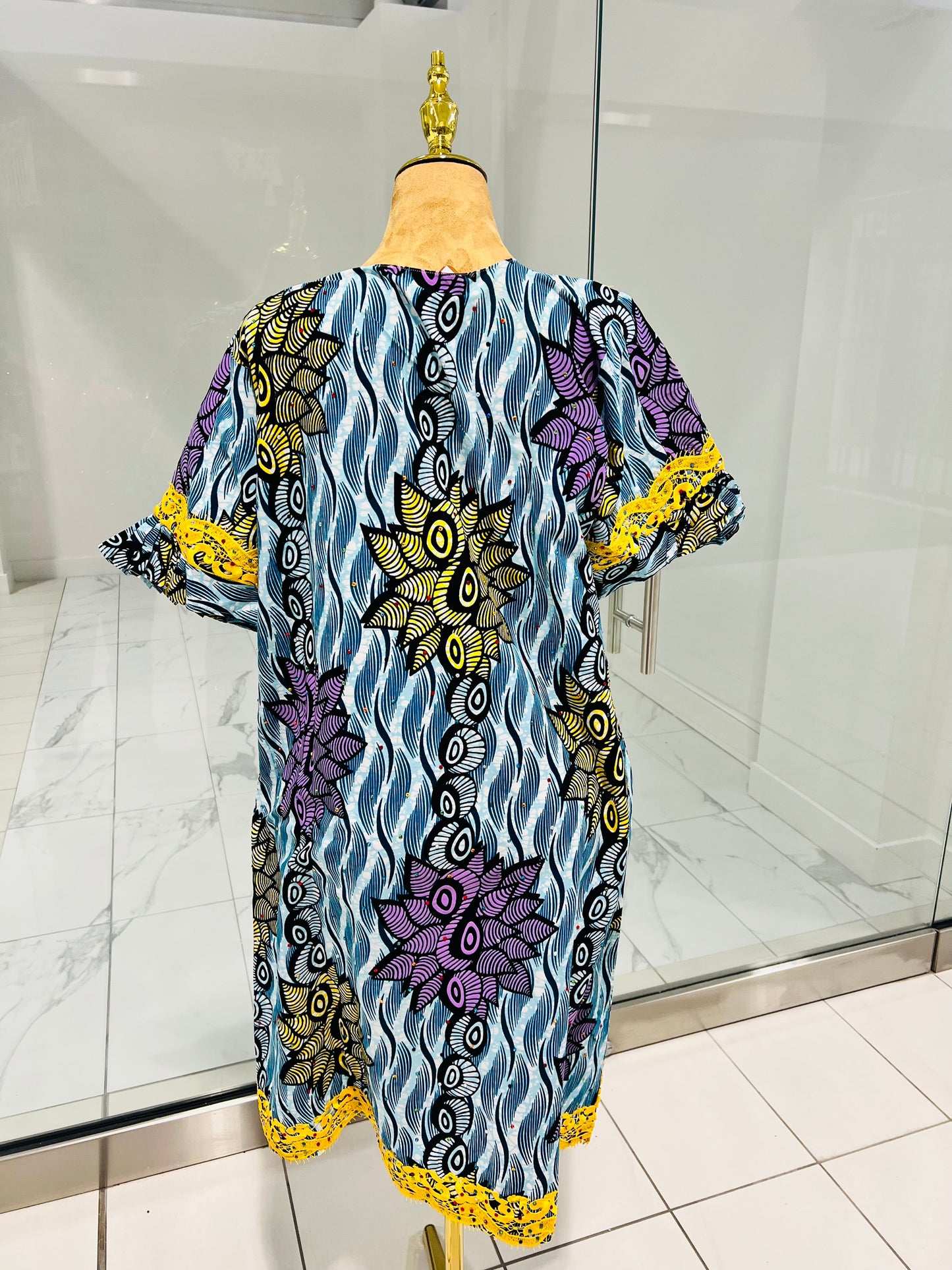 Embroidery Ankara Africa Attire
