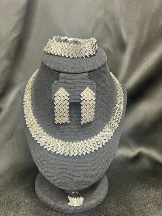 Silver Jewelry Set