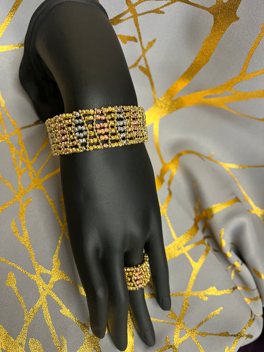 Gold replica bracelet