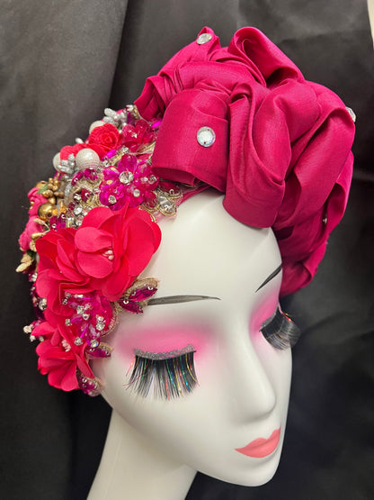 Glamour Pink Turban