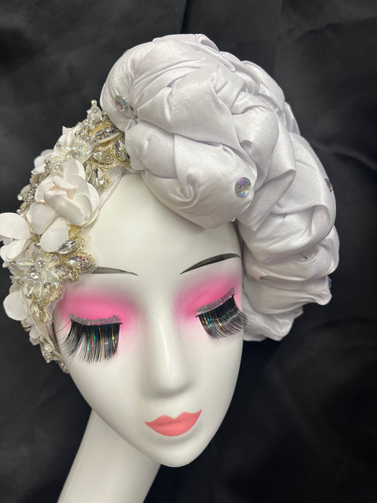 White stunning Turban