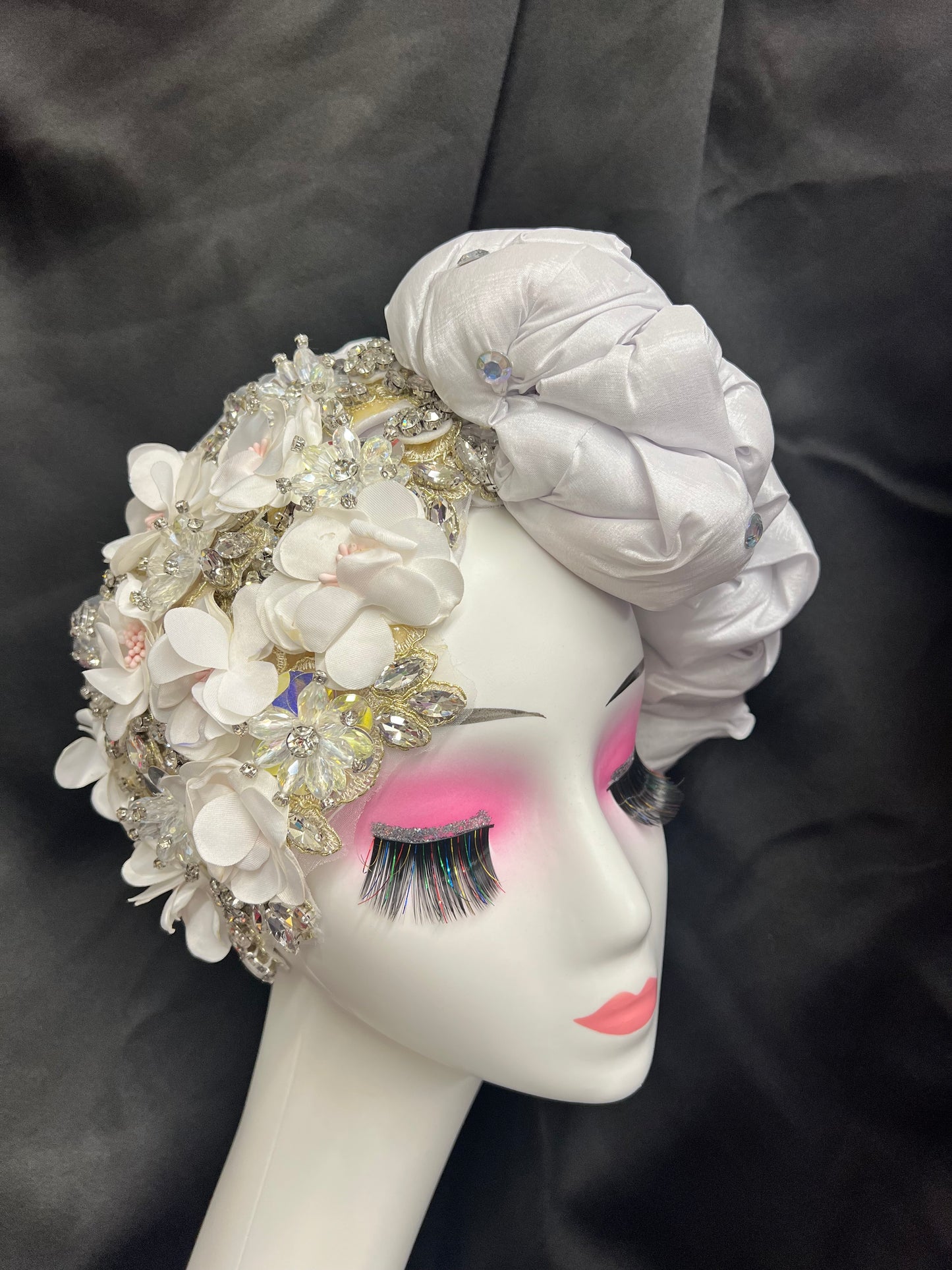 White stunning Turban