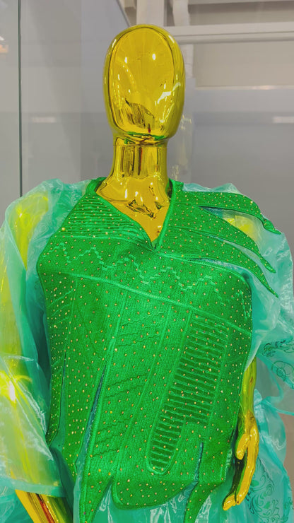 Green fashion Attire