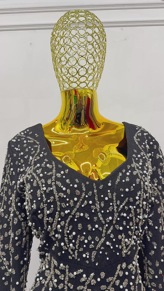 Sparkling Embellished Gown