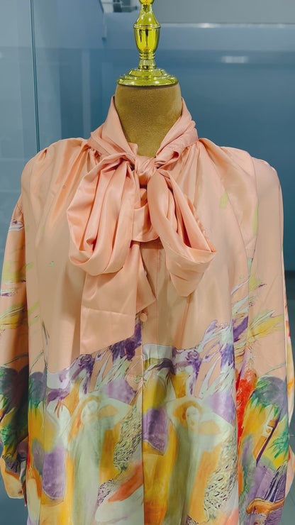 Lush Silk Long Top