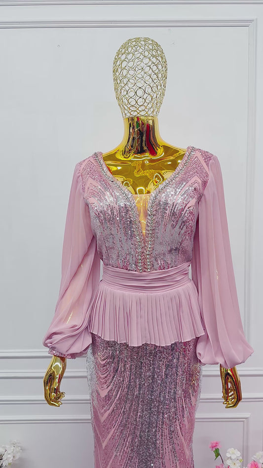 Queen Party Sequins Dress